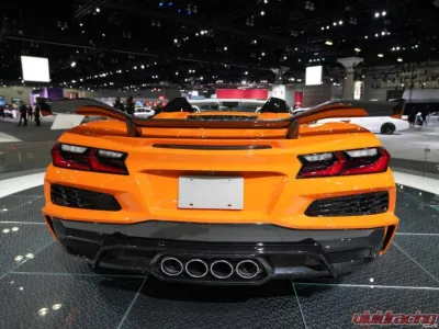 VR Aero Carbon Fiber Rear Diffuser Chevrolet Corvette C8 Z06 - VR-C8Z06-610