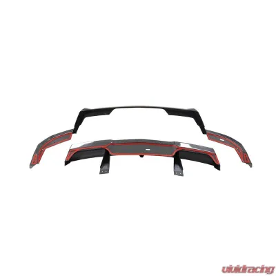 VR Aero Carbon Fiber Rear Diffuser Chevrolet Corvette C8 Z06 - VR-C8Z06-610