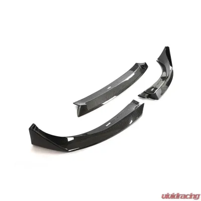 VR Aero Carbon Fiber Front Lip Spoiler BMW i4 Series G26 2022-2024 - VR-i4-600