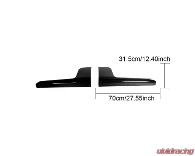 VR Aero Carbon Side Skirt Splitter BMW M2 G87 - VR-G87M2-DCF-630