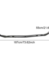 VR Aero Carbon Fiber Front Lip Spoiler Mercedes GLE63 AMG W292 2015-2019                                     - VR-63AMG-600 - Image 7