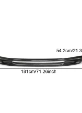 VR Aero Carbon Fiber Front Lip Spoiler Porsche Macan 2022+                                     - VR-MACAN-603 - Image 7