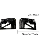 VR Aero Carbon Fiber Front Bumper Side Air Ducts V1 BMW M2 G87                                     - VR-G87M2-DCF-650 - Image 13