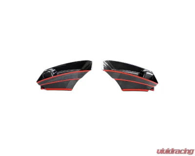 VR Aero Carbon Fiber Front Bumper Side Air Ducts V1 BMW M2 G87 - VR-G87M2-DCF-650