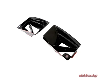 VR Aero Carbon Fiber Front Bumper Side Air Ducts V1 BMW M2 G87 - VR-G87M2-DCF-650