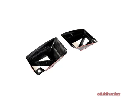 VR Aero Carbon Fiber Front Bumper Side Air Ducts V1 BMW M2 G87 - VR-G87M2-DCF-650