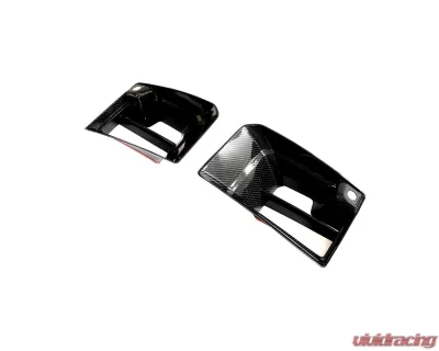 VR Aero Carbon Fiber Front Bumper Side Air Ducts  V2 BMW M2 G87 - VR-G87M2-DCF-651