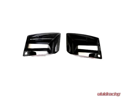 VR Aero Carbon Fiber Front Bumper Side Air Ducts  V2 BMW M2 G87 - VR-G87M2-DCF-651