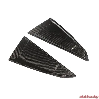 VR Aero Carbon Fiber Quarter Window Scoops Audi TT | TTS | TTRS MK3 2015-2019 - VR-TTSTTRS-650