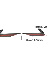 VR Aero Carbon Fiber Front Bumper Fog Lamp Trims Mercedes SLS AMG 2010-2013                                     - VR-SLSAMG-FOGC - Image 8