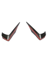 VR Aero Carbon Fiber Front Bumper Fog Lamp Trims Mercedes SLS AMG 2010-2013                                     - VR-SLSAMG-FOGC - Image 8