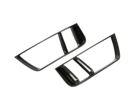 VR Aero Carbon Fiber Rear Bumper Vent Covers Audi R8 2016-2018