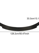 VR Aero Carbon Fiber Rear Trunk Spoiler V1 Mercedes E53 AMG Coupe C238 2016-2023                                     - VR-E53AMG-611 - Image 7