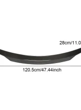 VR Aero Carbon Fiber Rear Trunk Spoiler Mercedes AMG Sedan C257 2018-2020                                     - VR-CLS-611 - Image 8