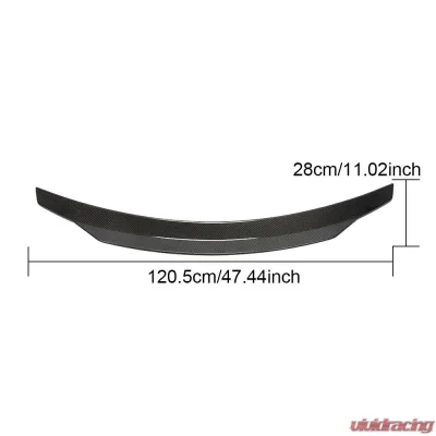 VR Aero Carbon Fiber Rear Trunk Spoiler Mercedes AMG Sedan C257 2018-2020 - VR-CLS-611