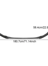 VR Aero Carbon Fiber Front Lip Spoiler Volkswagen Arteon Hatchback 2019-2020                                     - VR-ARTEON-600 - Image 8