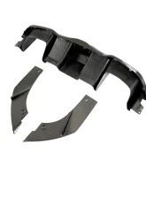 VR Aero Carbon Fiber Rear Diffuser w/ LED Light BMW 2 Series | M2 F87                                     - VR-F87M2-612 - Image 3