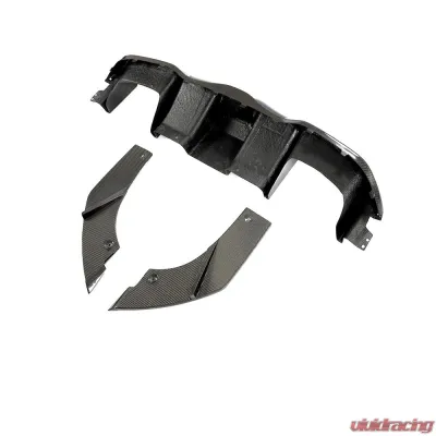 VR Aero Carbon Fiber Rear Diffuser w/ LED Light BMW 2 Series | M2 F87 - VR-F87M2-612