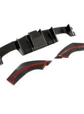 VR Aero Carbon Fiber Rear Diffuser w/ LED Light BMW 2 Series | M2 F87                                     - VR-F87M2-612 - Image 6