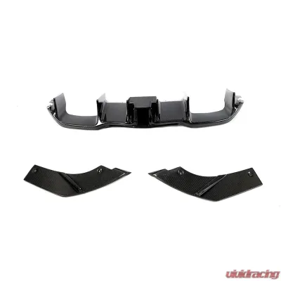 VR Aero Carbon Fiber Rear Diffuser w/ LED Light BMW 2 Series | M2 F87 - VR-F87M2-612