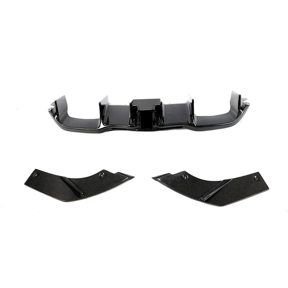 VR Aero Carbon Fiber Rear Diffuser w/ LED Light BMW 2 Series | M2 F87 - VR-F87M2-612