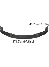 VR Aero Carbon Fiber Front Lip Spoiler BMW M2 Competition Coupe F87 2018-2020                                     - VR-M2-601 - Image 6