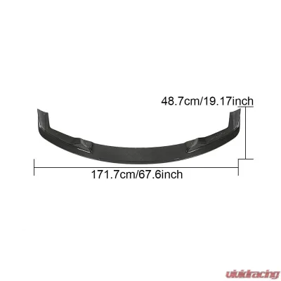 VR Aero Carbon Fiber Front Lip Spoiler BMW M2 Competition Coupe F87 2018-2020 - VR-M2-601