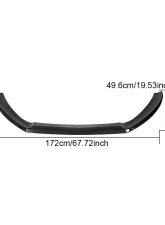 VR Aero Carbon Fiber Front Lip Spoiler Audi A5 | S5 S-Line 8T 2009-2010                                     - VR-A5S5-613 - Image 6