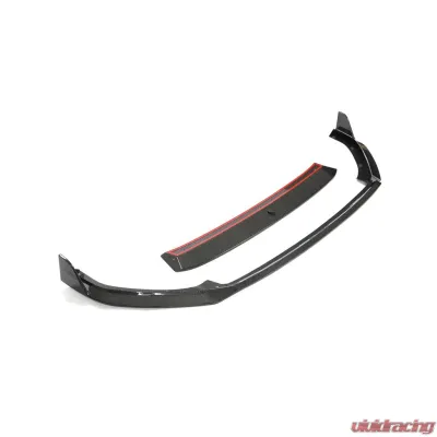 VR Aero Carbon Fiber Front Lip Spoiler Volkswagen Golf GTI MK7.5 2017-2019 - VR-GOLF75GTI-600