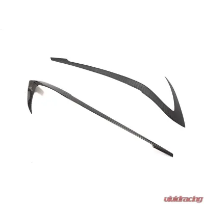 VR Aero Carbon Fiber Headlight Eyelid Trim BMW G20 | G28 Sedan 2020 - VR-G20G28-EYEL