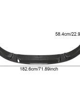 VR Aero Carbon Fiber Front Lip Spoiler BMW G14 | G15 | G16 M-Sport Bumper 2019-2021                                     - VR-G14G15G16M-601 - Image 6