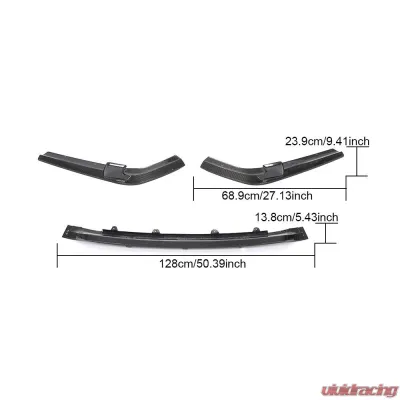 VR Aero Carbon Fiber Rear Diffuser BMW X7 M-SPORT G07 2019-2021 - VR-X7M-610