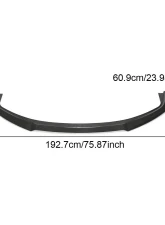 VR Aero Carbon Fiber Front Lip Spoiler Porsche Panamera S | Turbo 970.2 2014-2016                                     - VR-PANA-601 - Image 6