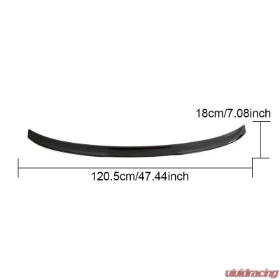 VR Aero Carbon Fiber Rear Trunk Spoiler V2 BMW 4 Series G22 | M4 G82 - VR-G22G82-621