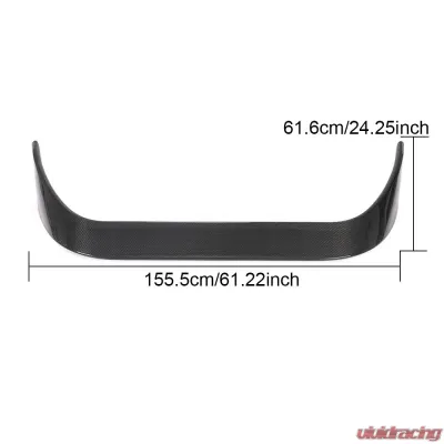VR Aero Carbon Fiber Rear Trunk Spoiler BMW Z4 M40i Convertible 2019-2020 - VR-Z4-612