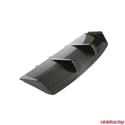 VR Aero Carbon Fiber Rear Diffuser V2 Porsche Taycan 9J1 Sedan 2019-2021 - VR-TAYC9J1T-610