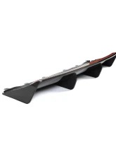 VR Aero Carbon Fiber Rear Diffuser V2 Porsche Taycan 9J1 Sedan 2019-2021                                     - VR-TAYC9J1T-610 - Image 4