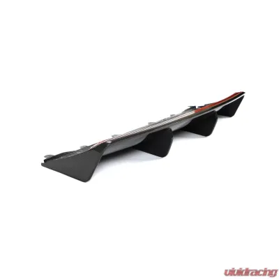 VR Aero Carbon Fiber Rear Diffuser V2 Porsche Taycan 9J1 Sedan 2019-2021 - VR-TAYC9J1T-610