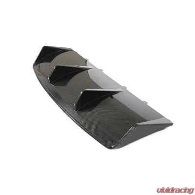 VR Aero Carbon Fiber Rear Diffuser V2 Porsche Taycan 9J1 Sedan 2019-2021 - VR-TAYC9J1T-610
