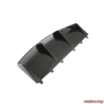 VR Aero Carbon Fiber Rear Diffuser V2 Porsche Taycan 9J1 Sedan 2019-2021 - VR-TAYC9J1T-610