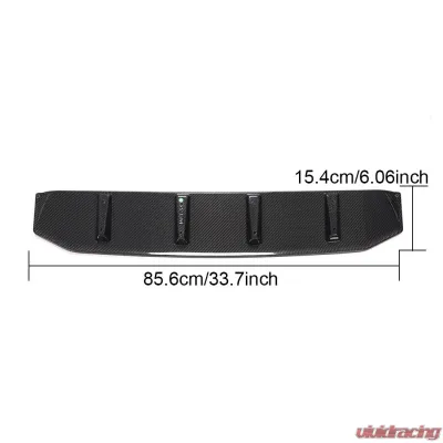 VR Aero Carbon Fiber Rear Under Diffuser Panel Mercedes GLA35 AMG H247 2020-2021 - VR-GLA35AMG-610