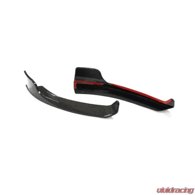 VR Aero Carbon Fiber Front Splitters Mercedes A200 | A220 | A250 W177 | V177 2020 - VR-A200-600