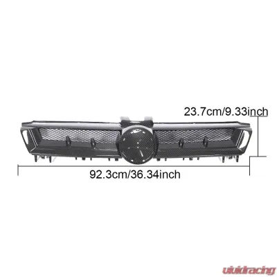 VR Aero Carbon Fiber Front Grill Volkswagen MK7 Golf7 2014-2017 - VR-MK7-GRILL