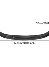 VR Aero Carbon Fiber Front Lip Spoiler BMW M550i G30 M-Tech 2021-2022                                     - VR-M550i-600 - Image 7