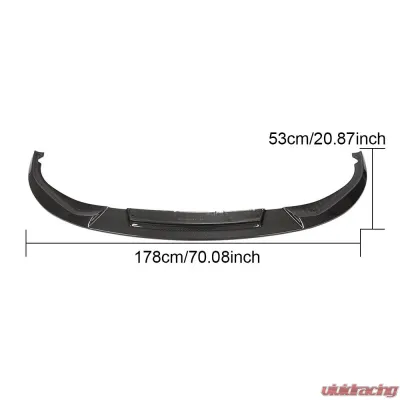VR Aero Carbon Fiber Front Lip Spoiler BMW M550i G30 M-Tech 2021-2022 - VR-M550i-600