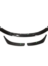 VR Aero Carbon Fiber Front Lip Spoiler BMW 4 Series G22 | G23 M Sport Bumper 2021-2022                                     - VR-G22-G23-602 - Image 2