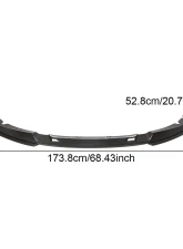 VR Aero Carbon Fiber Front Lip Spoiler BMW 4 Series G22 | G23 M Sport Bumper 2021-2022                                     - VR-G22-G23-602 - Image 7