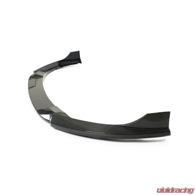 VR Aero Carbon Fiber Front Lip Spoiler V1 Volkswagen Golf MK8 GTI 2021-2022 - VR-MK8-600