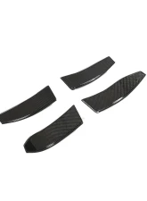 VR Aero Carbon Fiber Front Bumper Canards V2 BMW M3 G80 | M4 G82 G83 2021-2024                                     - VR-M3M4-615 - Image 3