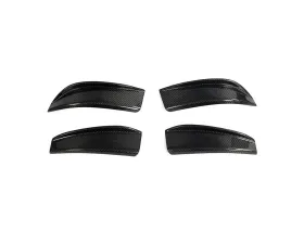 VR Aero Carbon Fiber Front Bumper Canards V2 BMW M3 G80 | M4 G82 G83 2021-2024